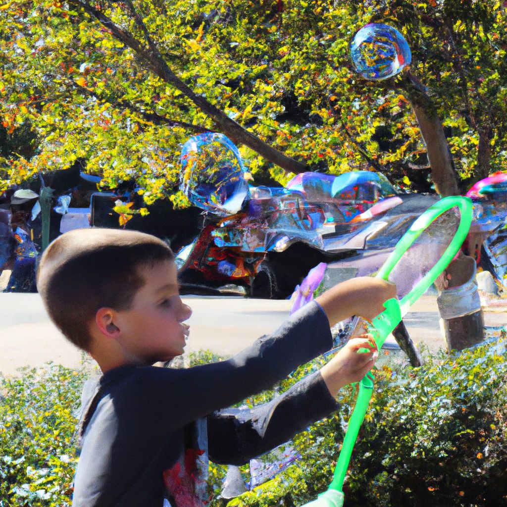 Fun Bubble Blowing Games for Kids