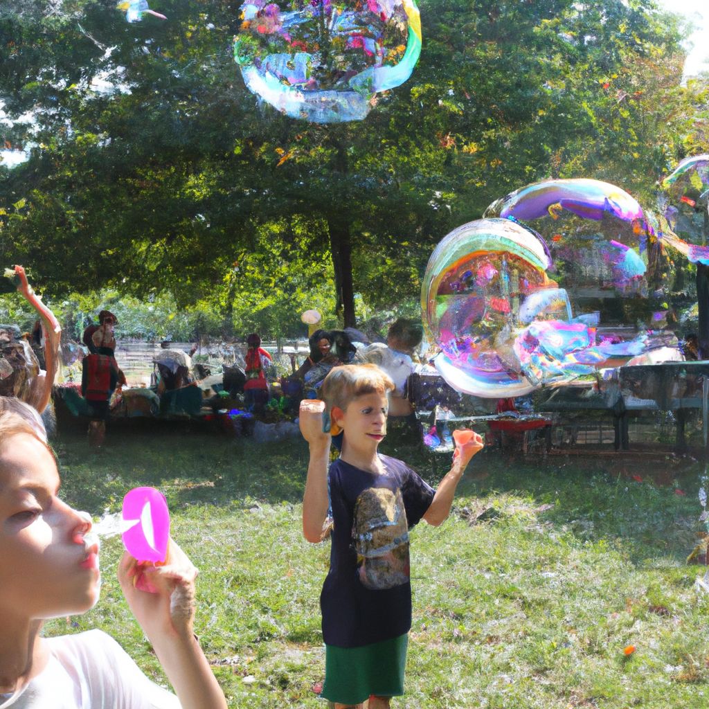 Fun Bubble Blowing Games for Kids